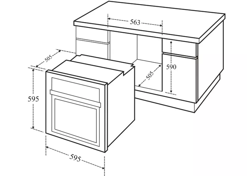 Lò Nướng Âm Tủ Canzy CZ-807TP
