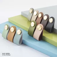 Tay Nắm Cửa Tủ Bằng Da MD285A