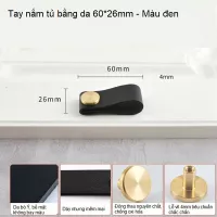 Tay Nắm Cửa Tủ Bằng Da FD284A