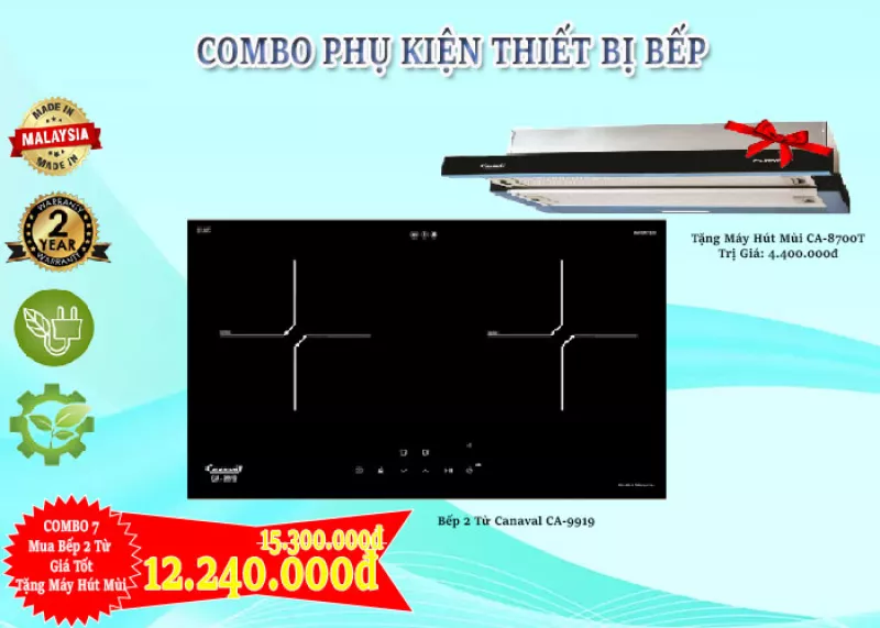 Combo Phụ Kiện Thiết Bị Bếp - Combo 7