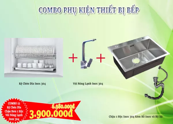 Combo Phụ Kiện Bếp - Combo 12