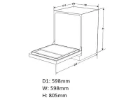 Máy Rửa Chén Canzy CZ-P1036R