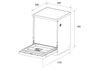 Máy Rửa Chén Canzy CZ-WSG14PTC SERI 8