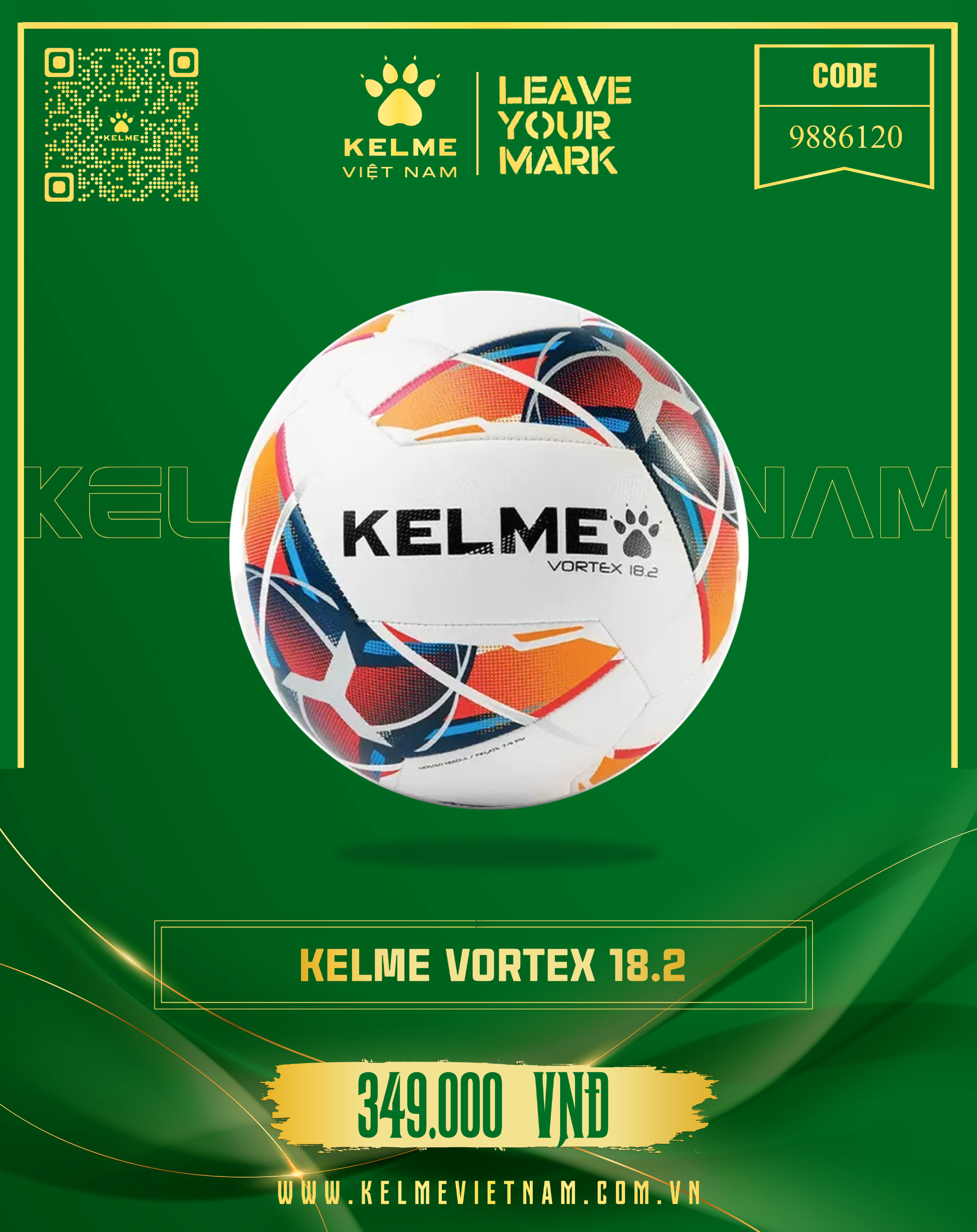 KELME VORTEX 18.2 9886120