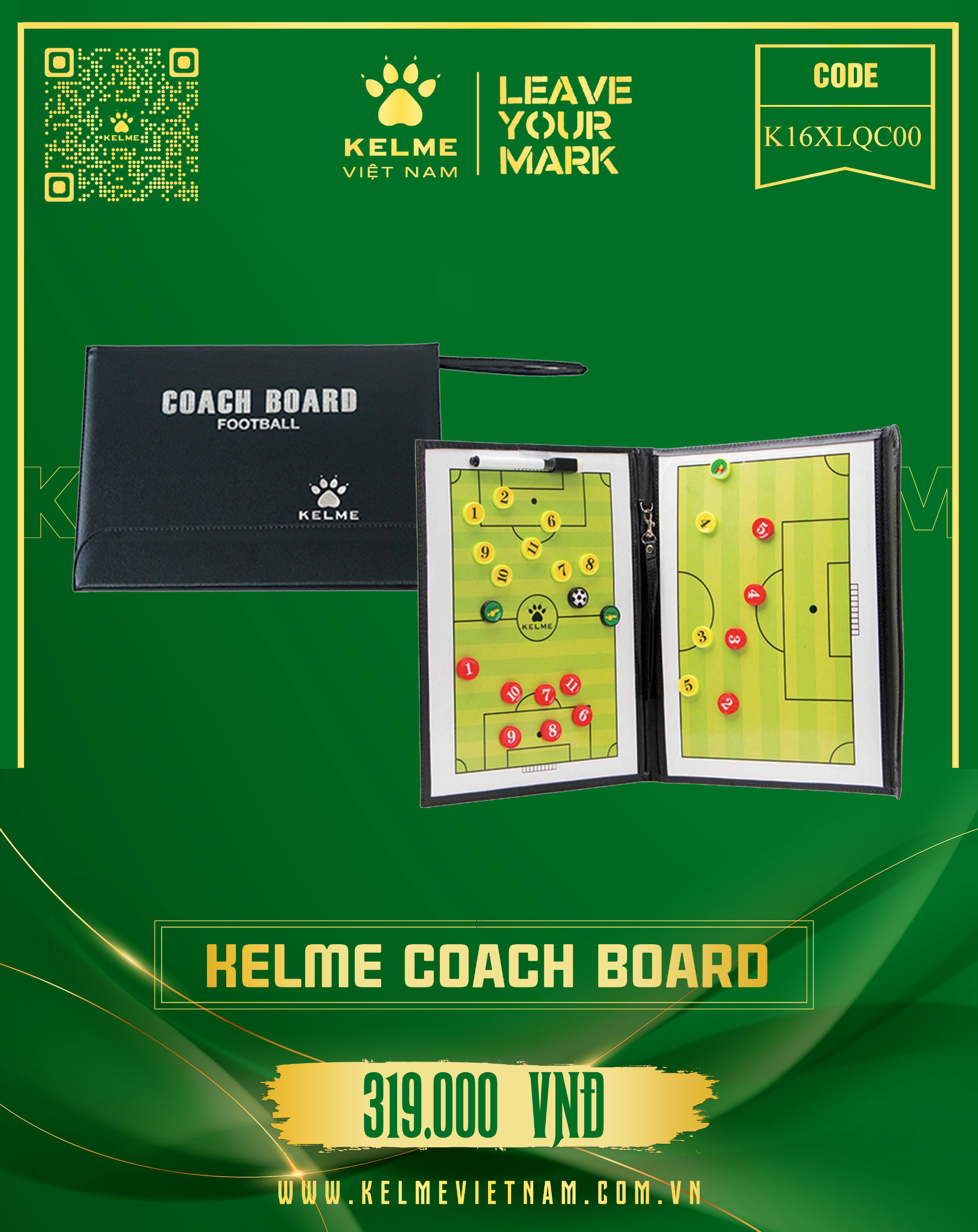 KELME COACH BOARD K16XLQC00