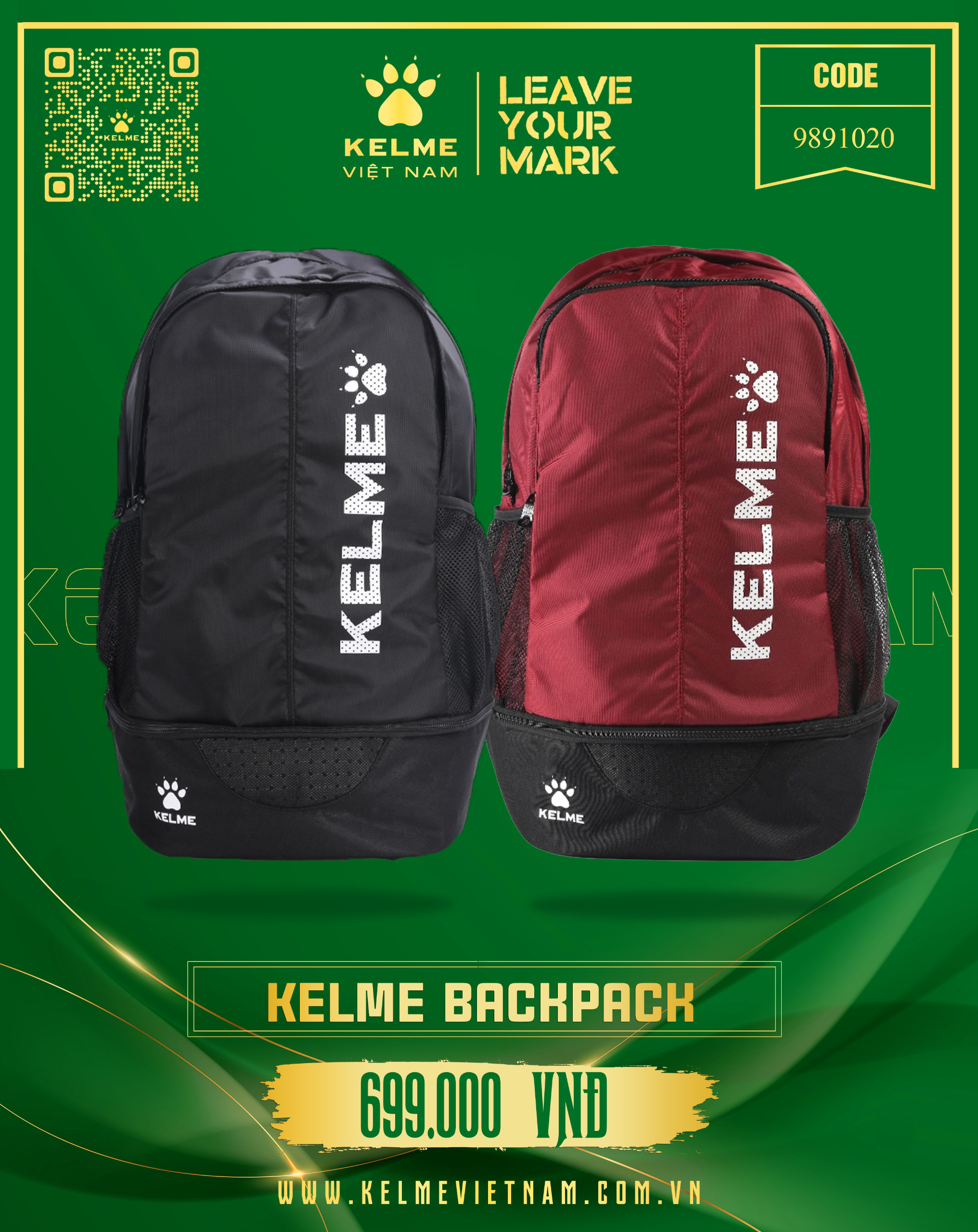 KELME BACKPACK 9891020