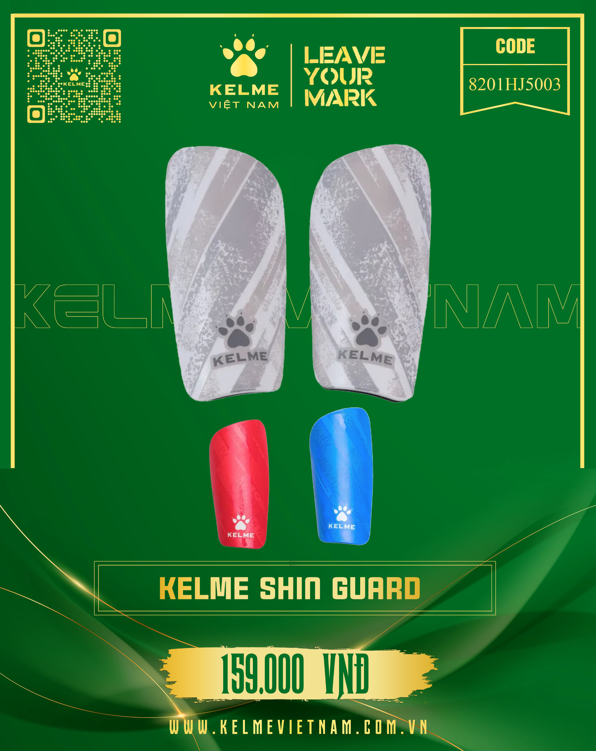 KELME SHIN GUARD 8201HJ5003