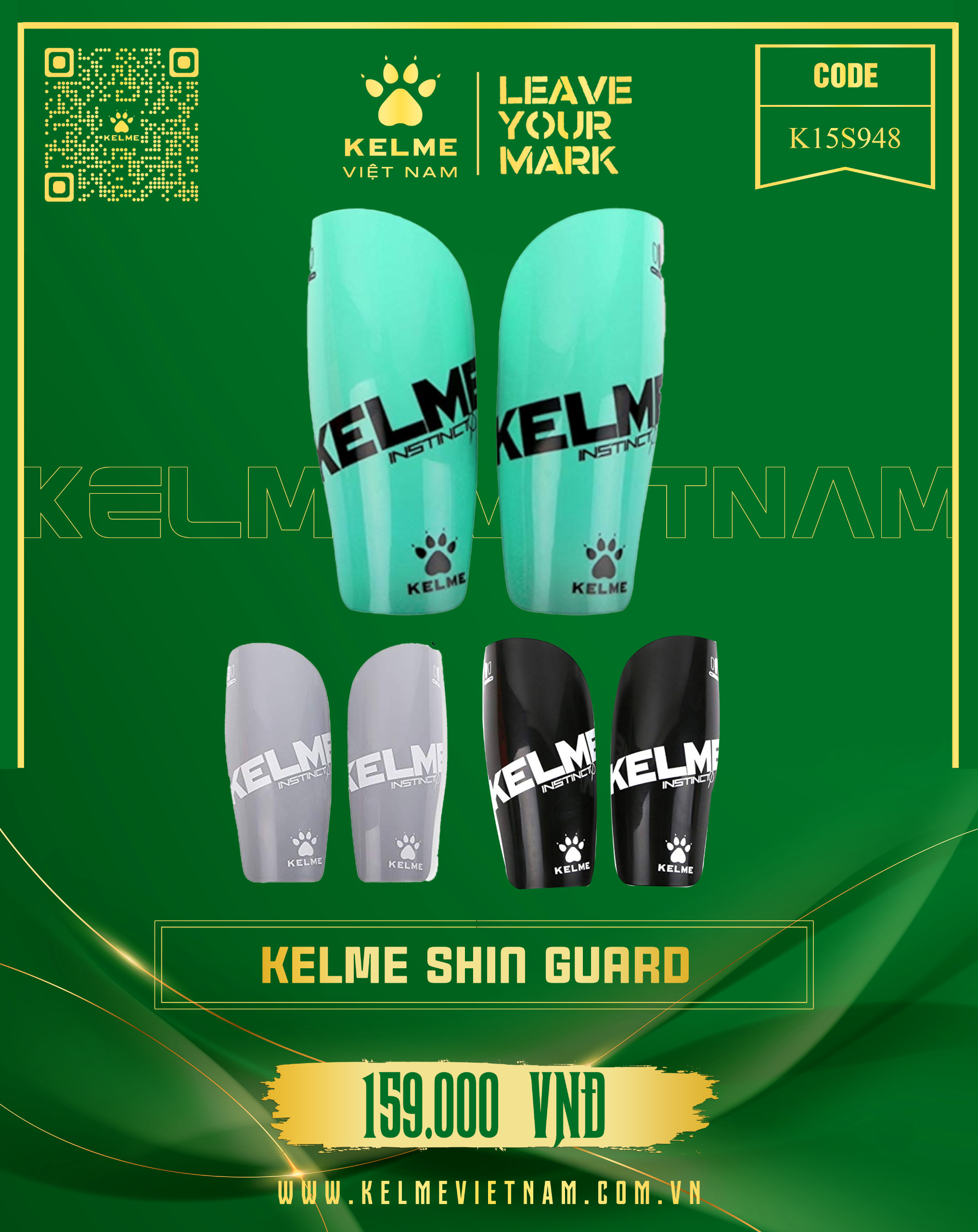 KELME SHIN GUARD K15S948