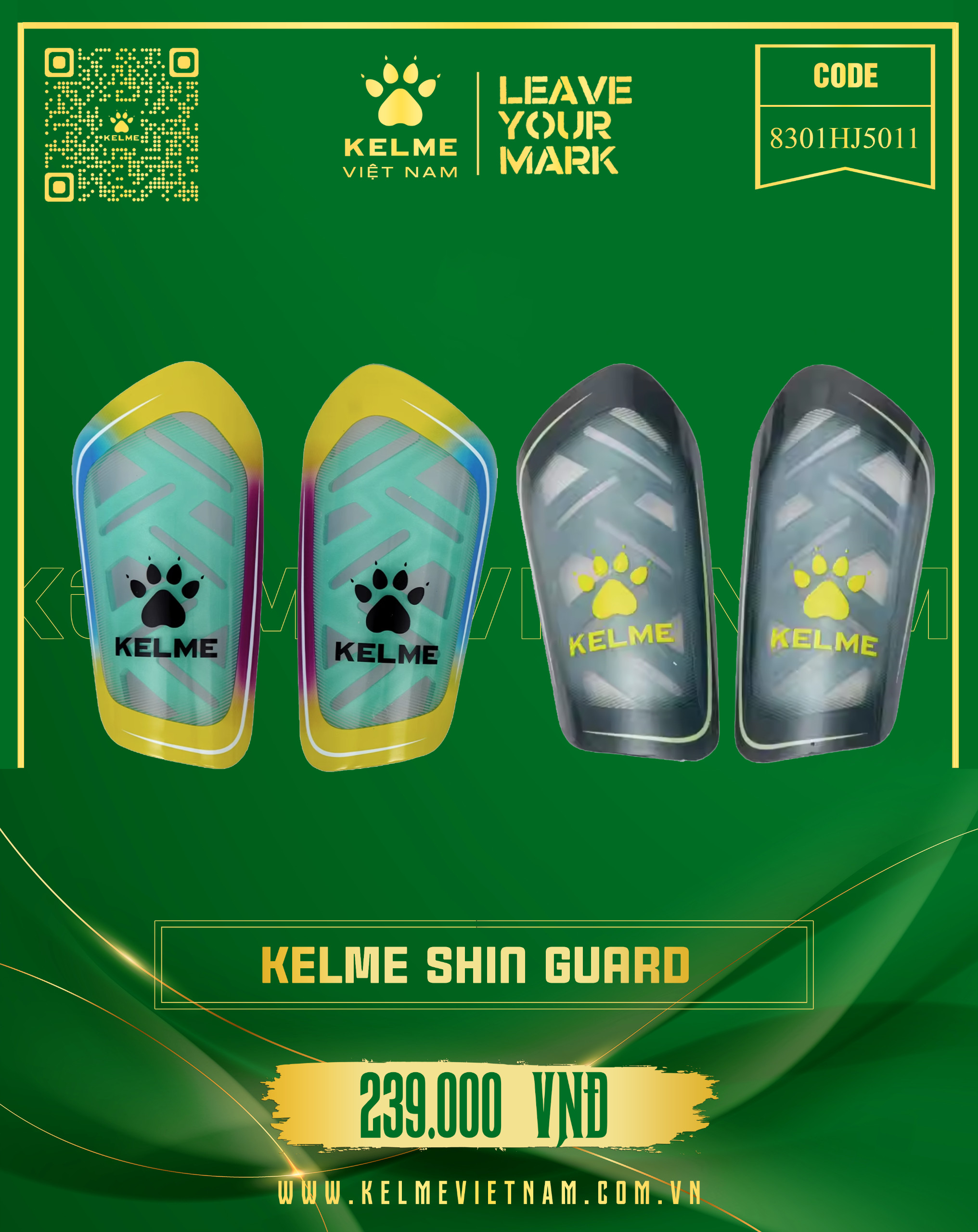 KELME SHIN GUARD 8301HJ5011