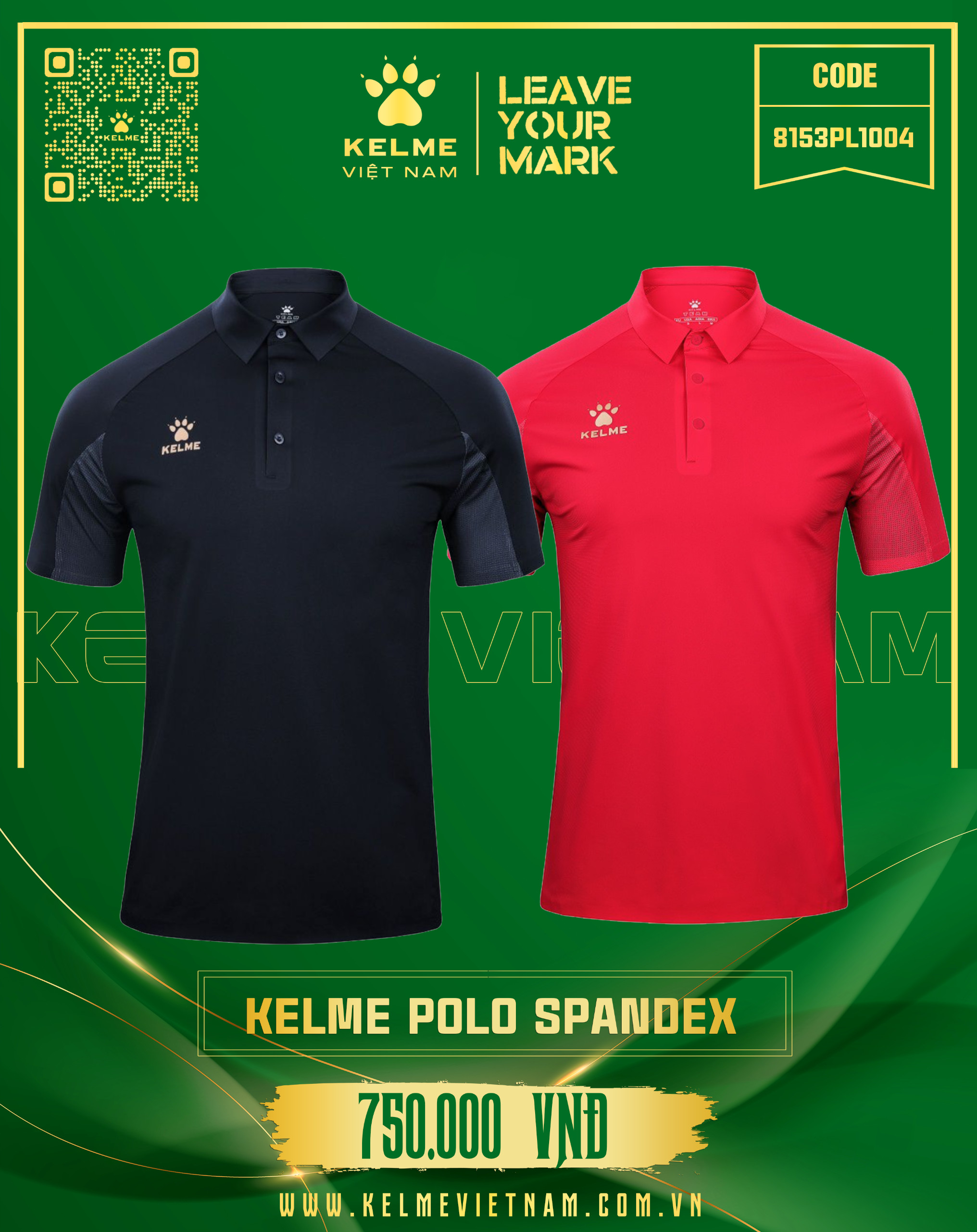 KELME POLO SPANDEX 8153PL1004