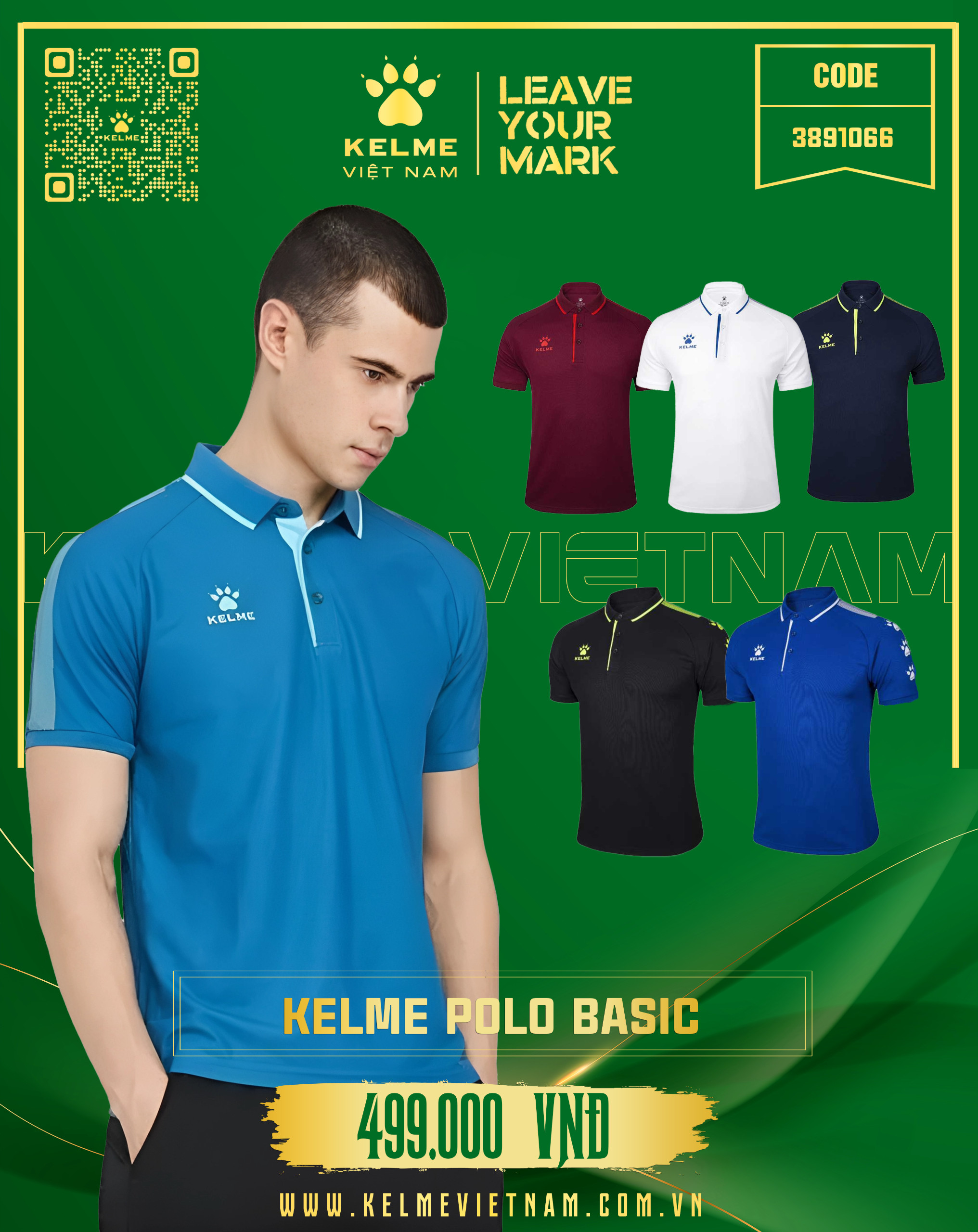 KELME POLO BASIC 3891066