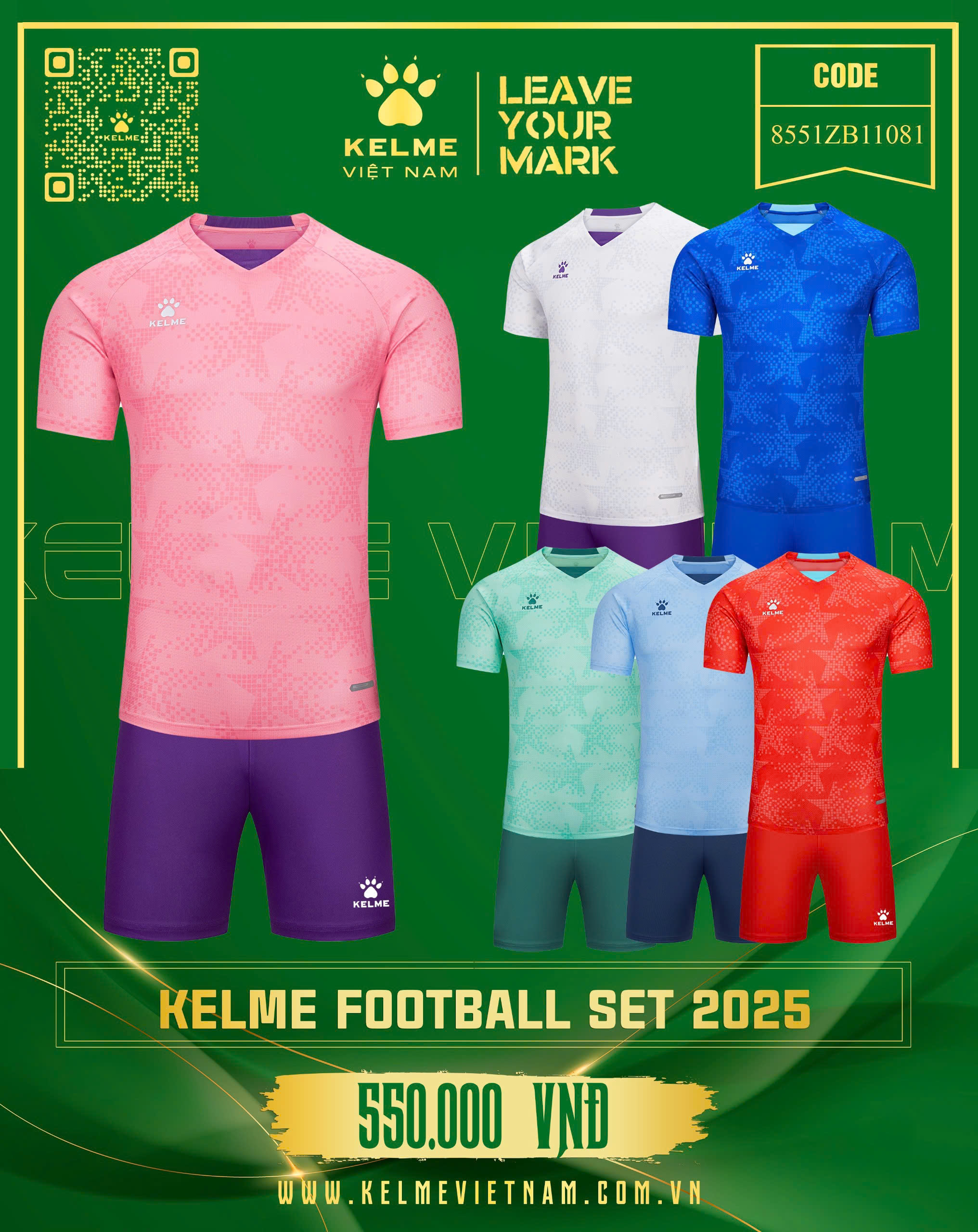 KELME FOOTBALL SET 2025