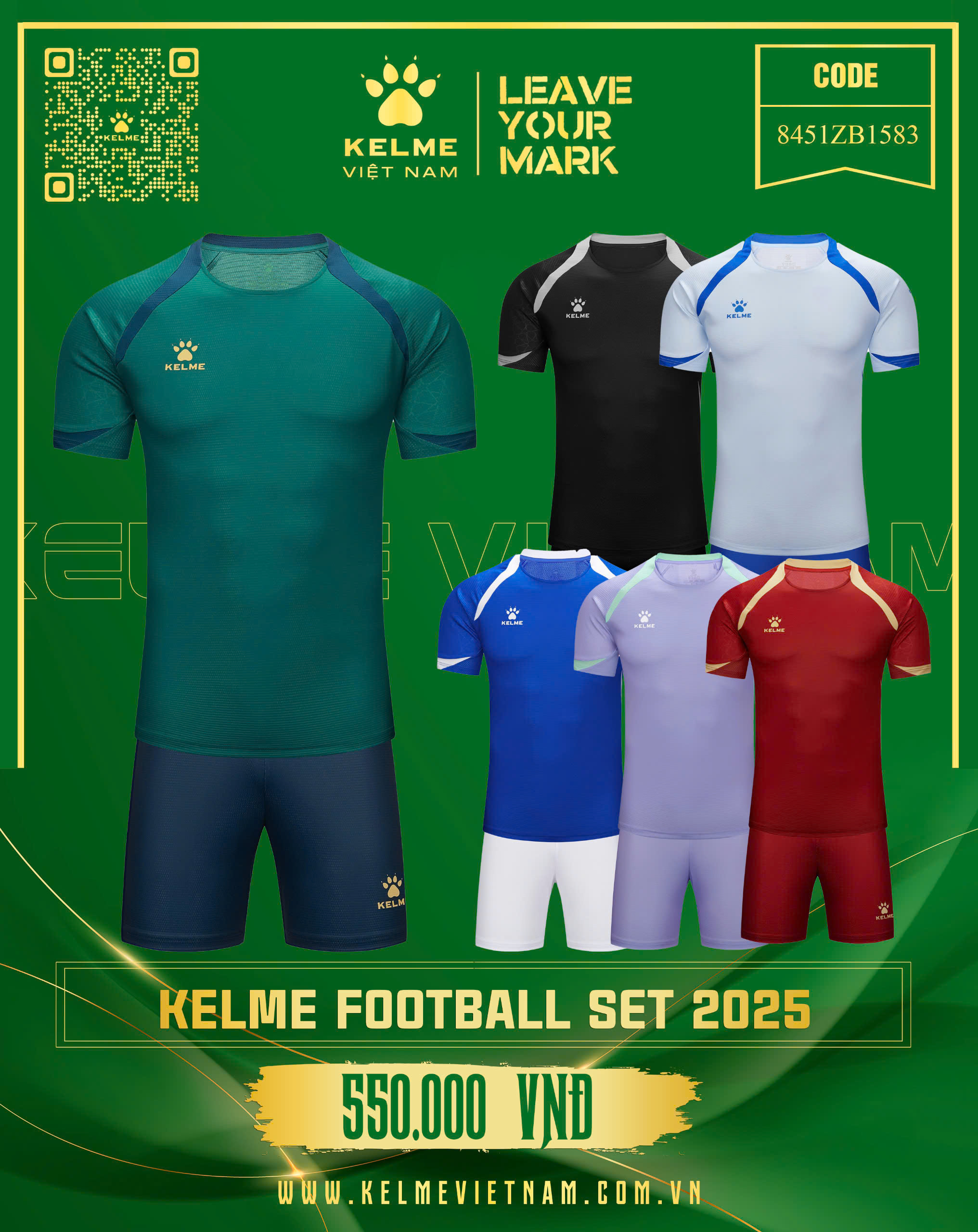 KELME FOOTBALL SET 2025