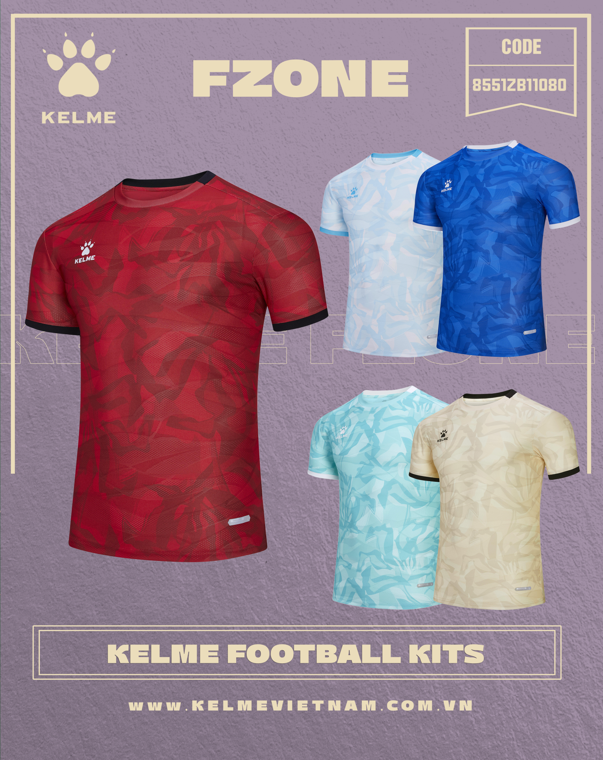 KELME FOOTBALL SHIRT 2026