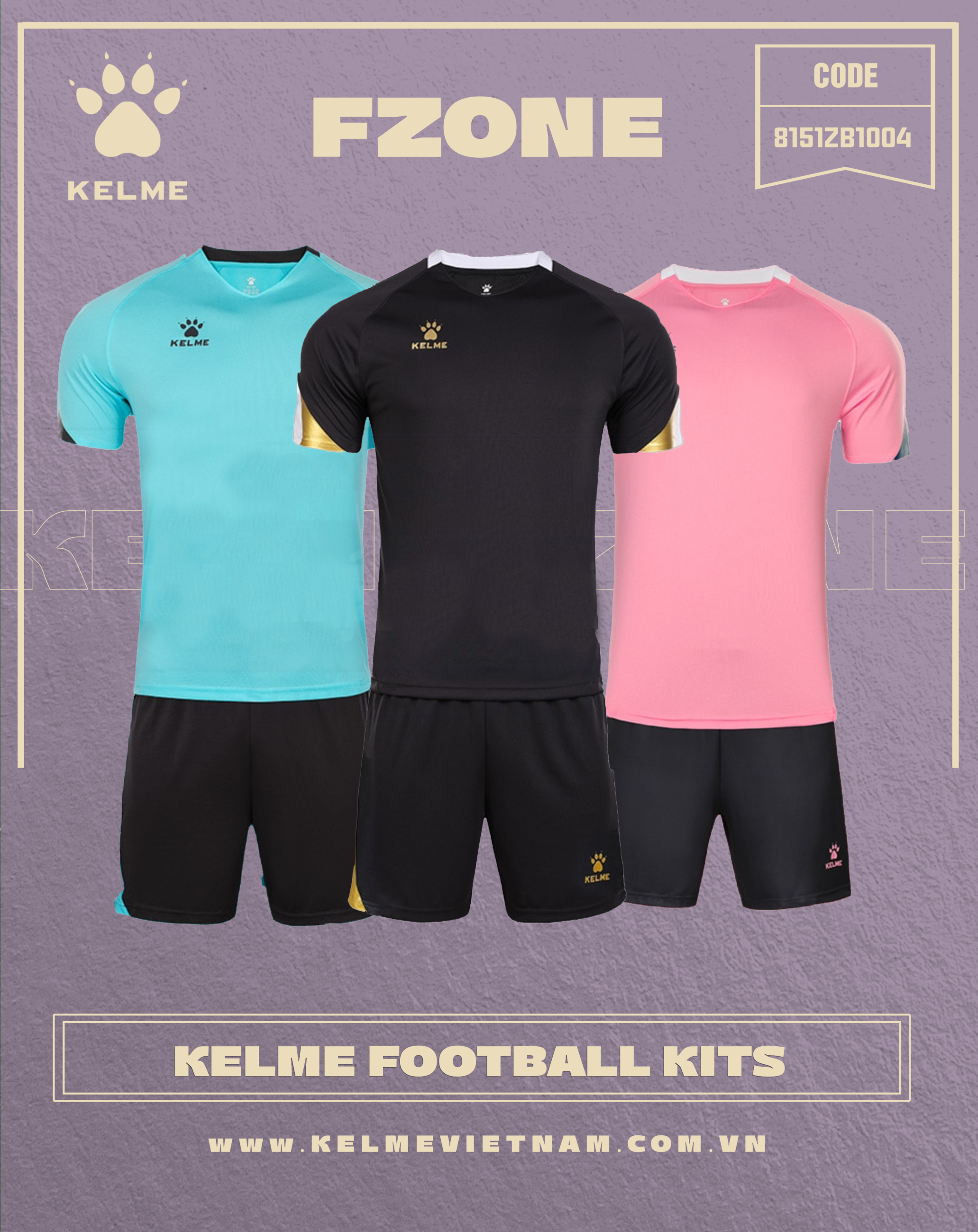 KELME FOOTBALL KITS 8151ZB1004