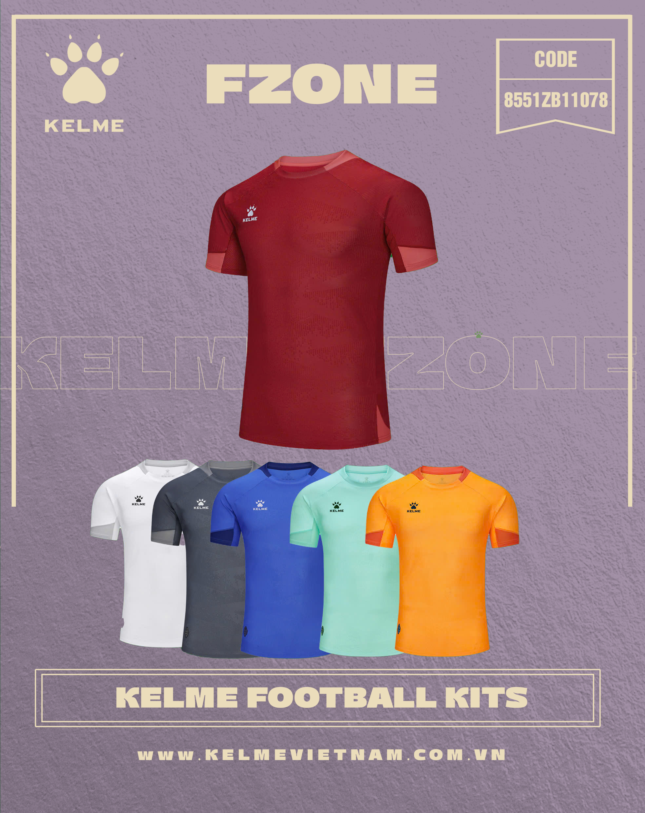 KELME FOOTBALL SHIRT 2026
