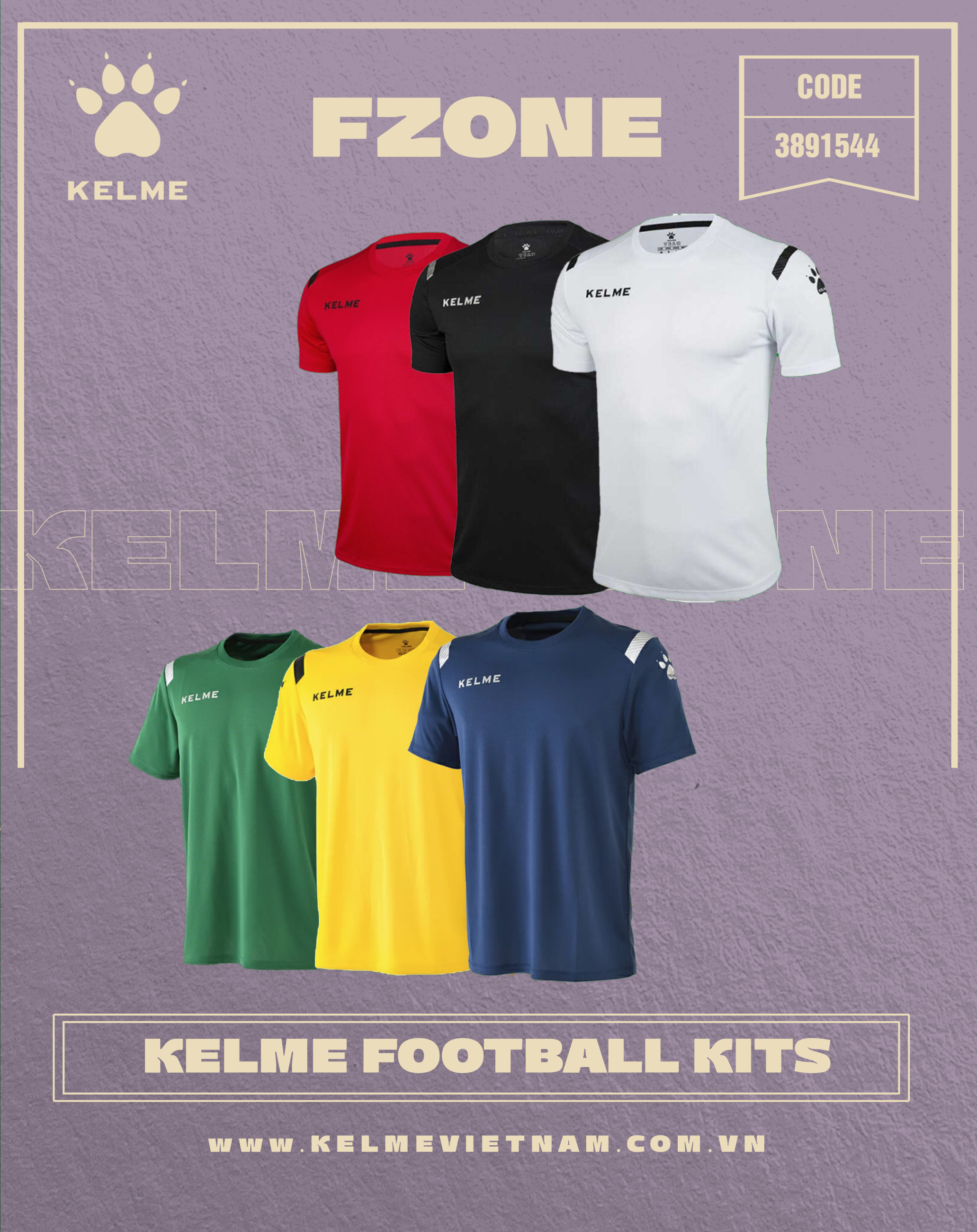 KELME TRAINING T - SHIRT 3891544