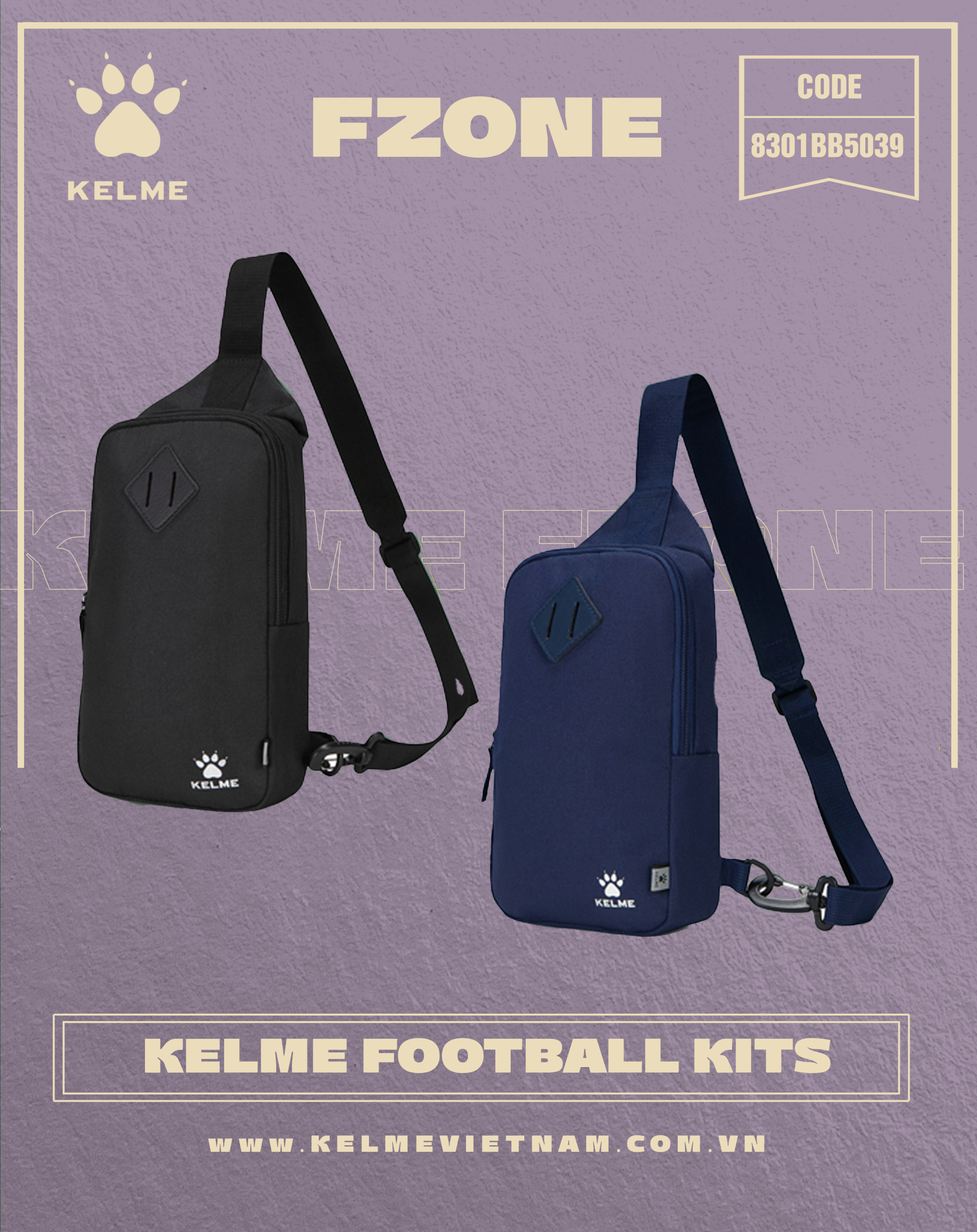 KELME SLING BAG 8301BB5039