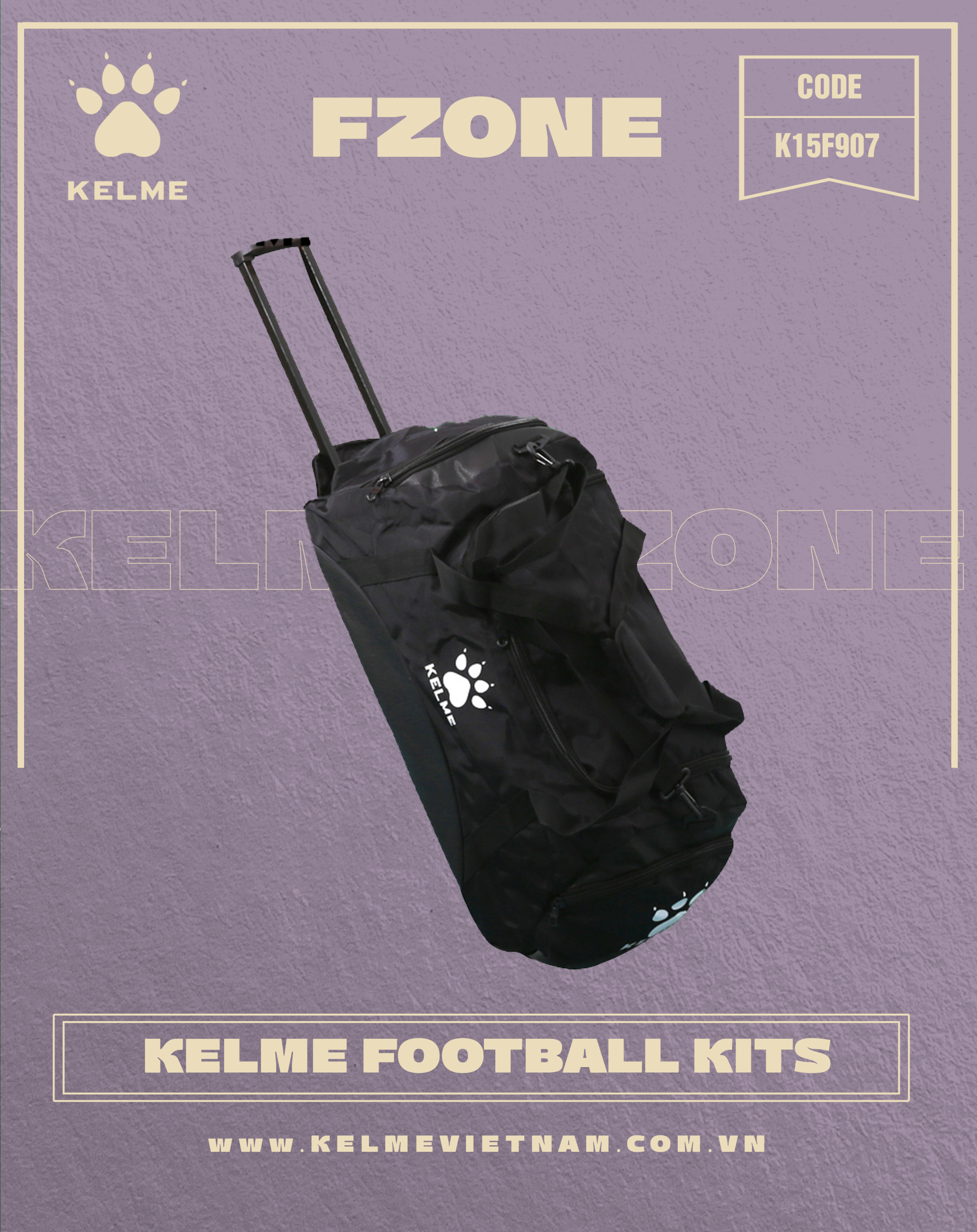 KELME TROLLEY BAG K15F907
