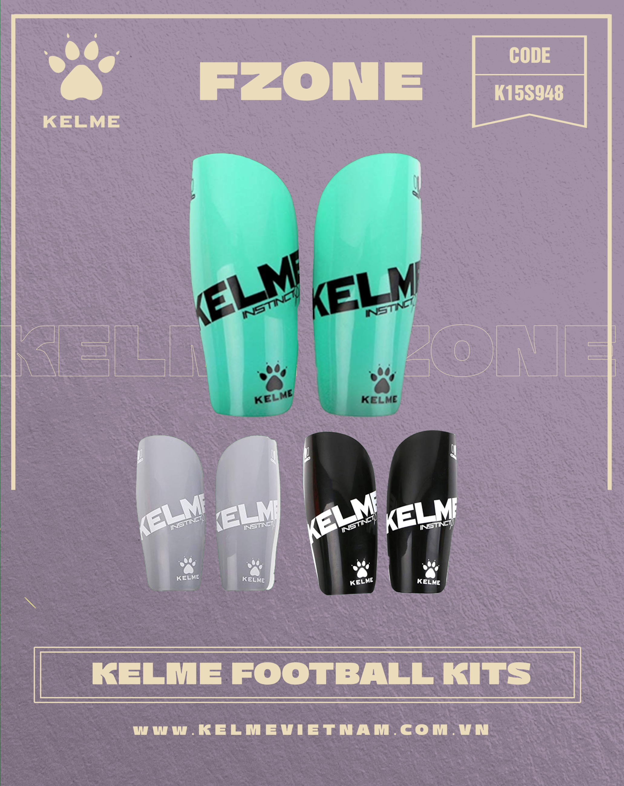 KELME SHIN GUARD K15S948