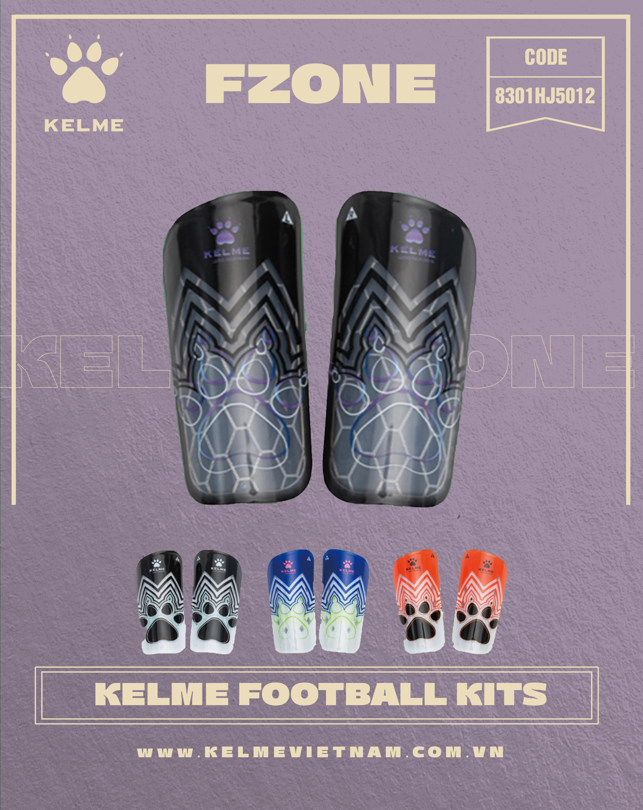 KELME SHIN GUARD 8301HJ5012