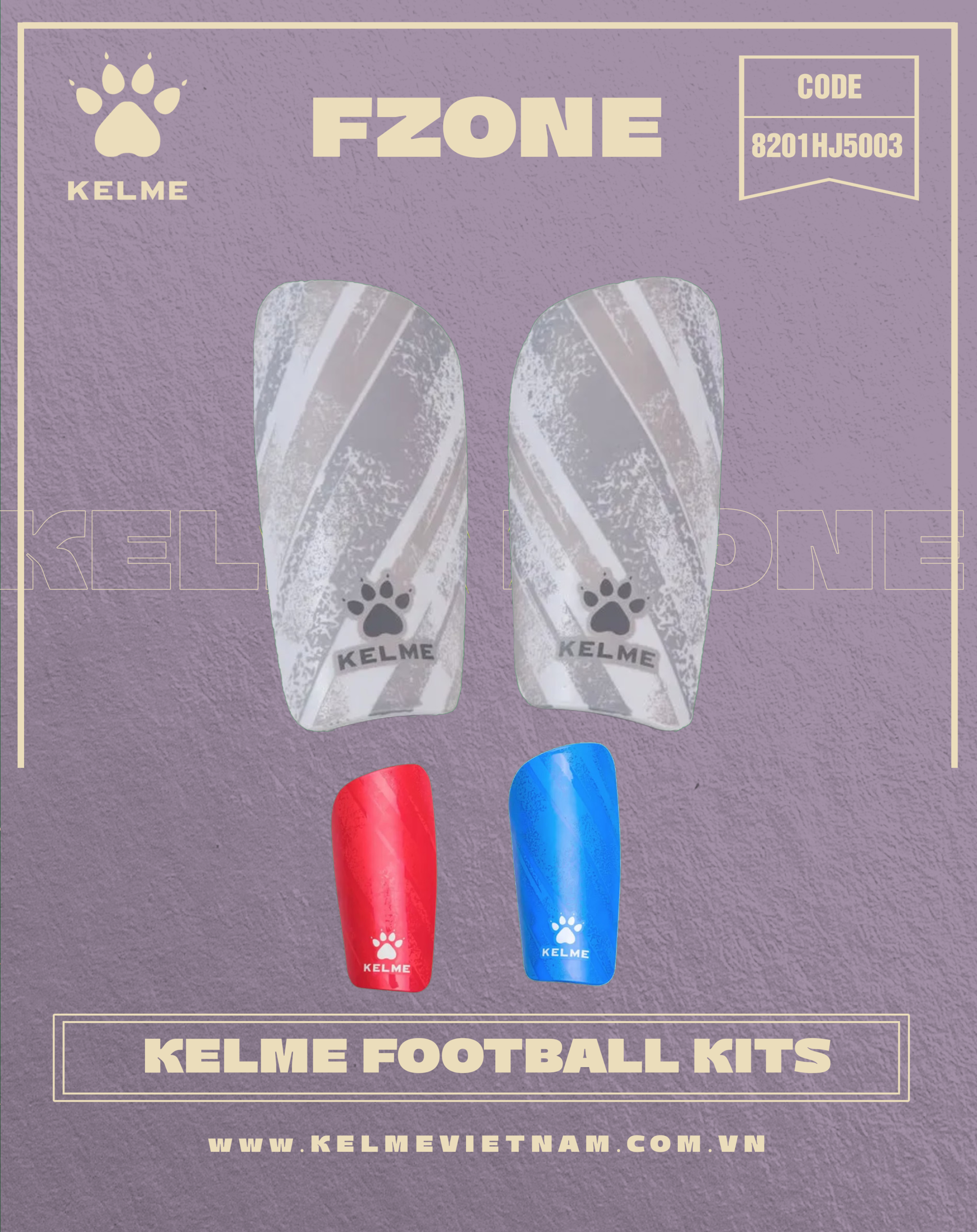 KELME SHIN GUARD 8201HJ5003