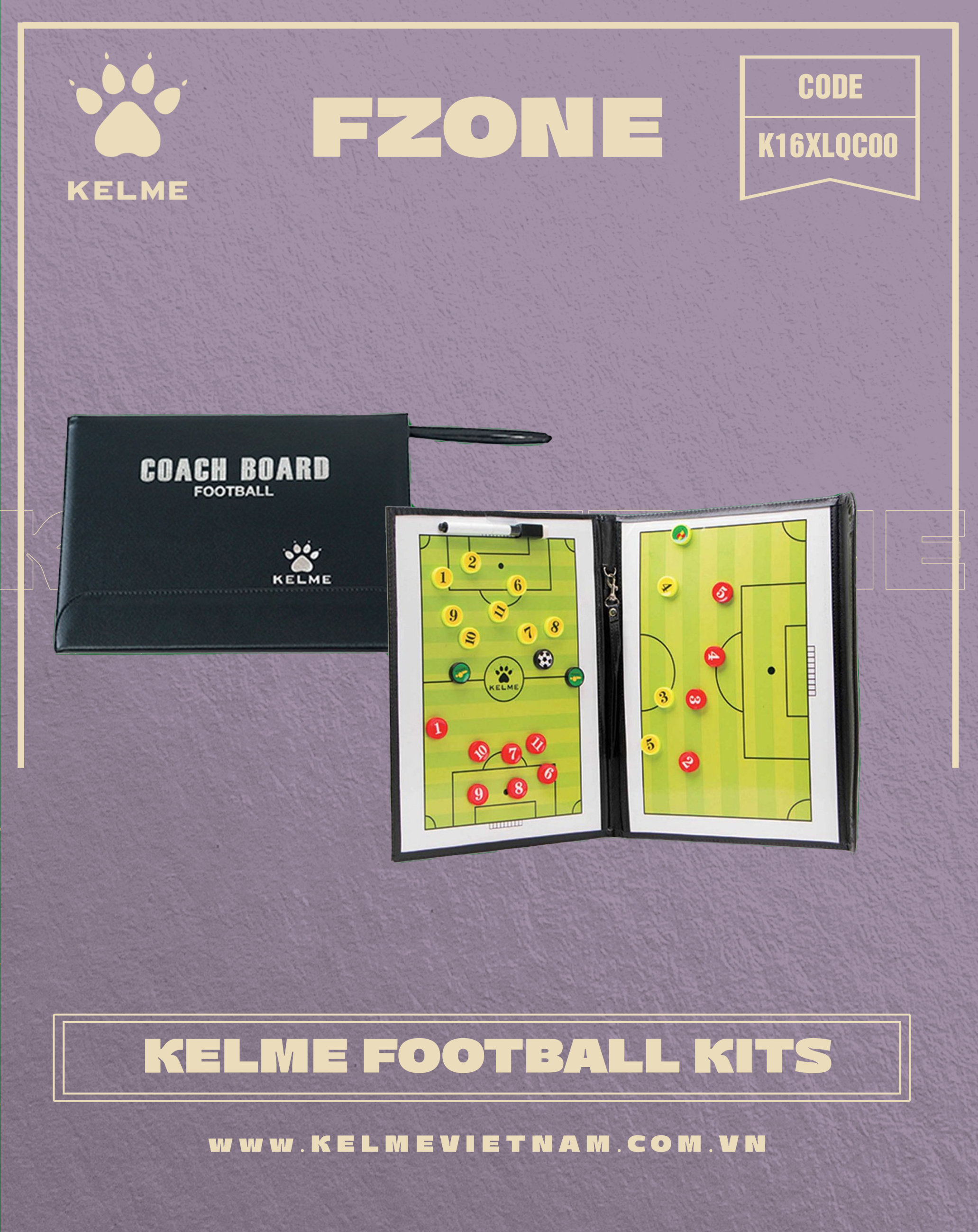 KELME COACH BOARD K16XLQC00