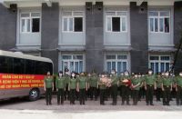 Tiếp tục chi viện y, bác sĩ Công an nhân dân tham gia phòng chống dịch Covid-19 tại các tỉnh phía Nam