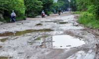 Tuyến đường đầy ''ổ trâu'', ''ổ voi''
