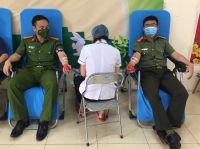 07 cán bộ Công an hiến máu cứu chữa bệnh nhân