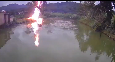 Đang câu cá, người đàn ông bị điện giật tử vong: Rùng mình đoạn clip 16 giây