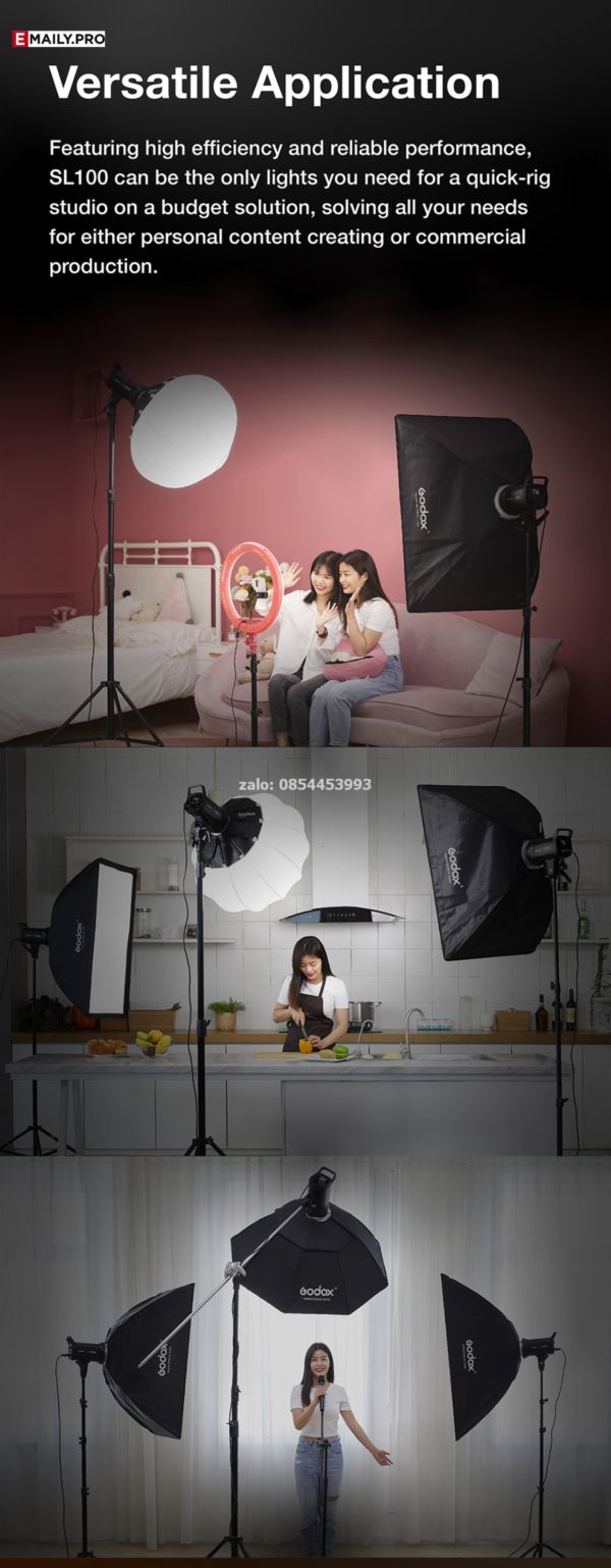 GODOX LED SL100D - Bi