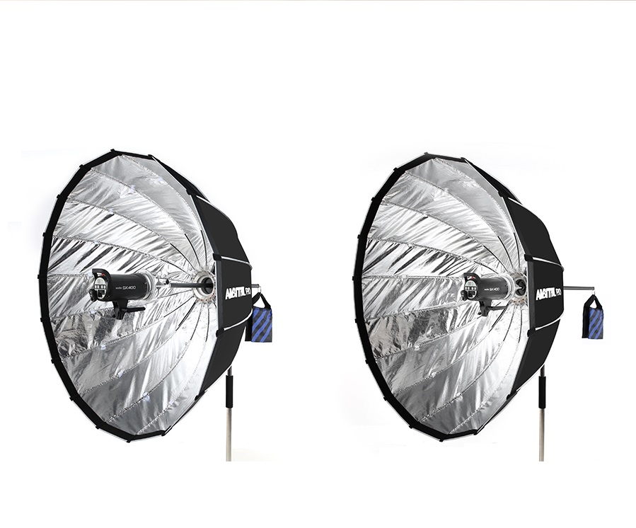 Softbox Deep Parabolic AMBITFUL 120CM + AL-06 Zoom 