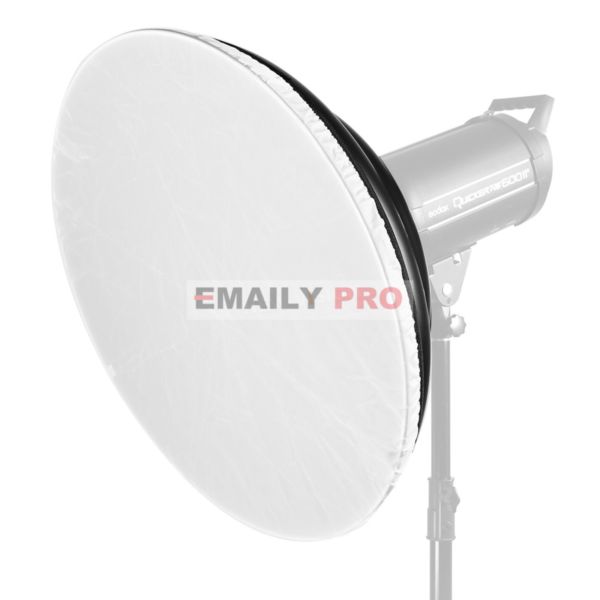 Beauty Dish Mount Bowen EM 42cm- White