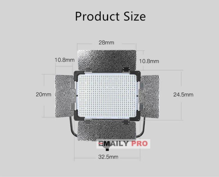  Led Yongnuo YN-6000 Video Light 3200K-5600K Pro