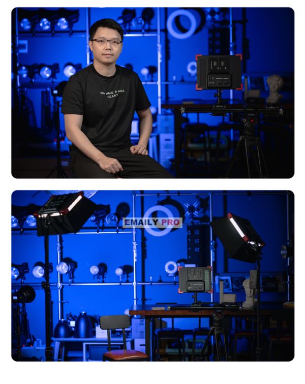 Đèn AMBITFUL LED P60C 60w 3200-5600k - Softbox grid