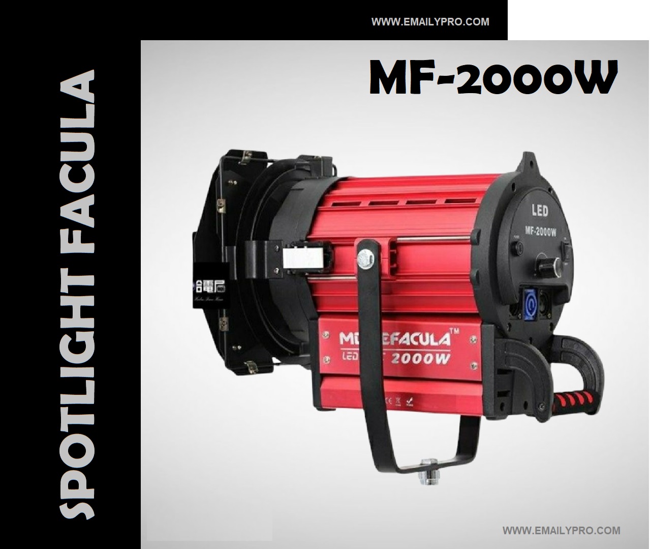 ĐÈN LED LIGHT MOVIEFACULA MF-2000W LIGHT Bi 3200-5600K 