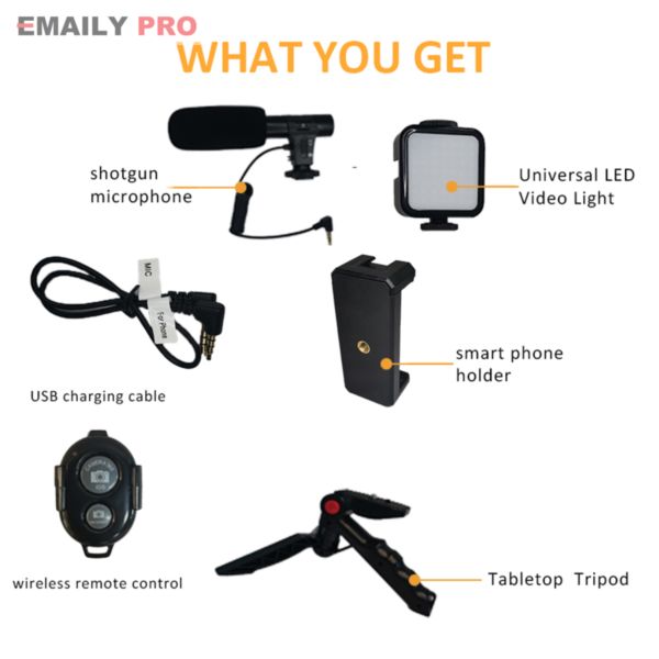 BỘ KIT VLOGGING KIT-01LM 