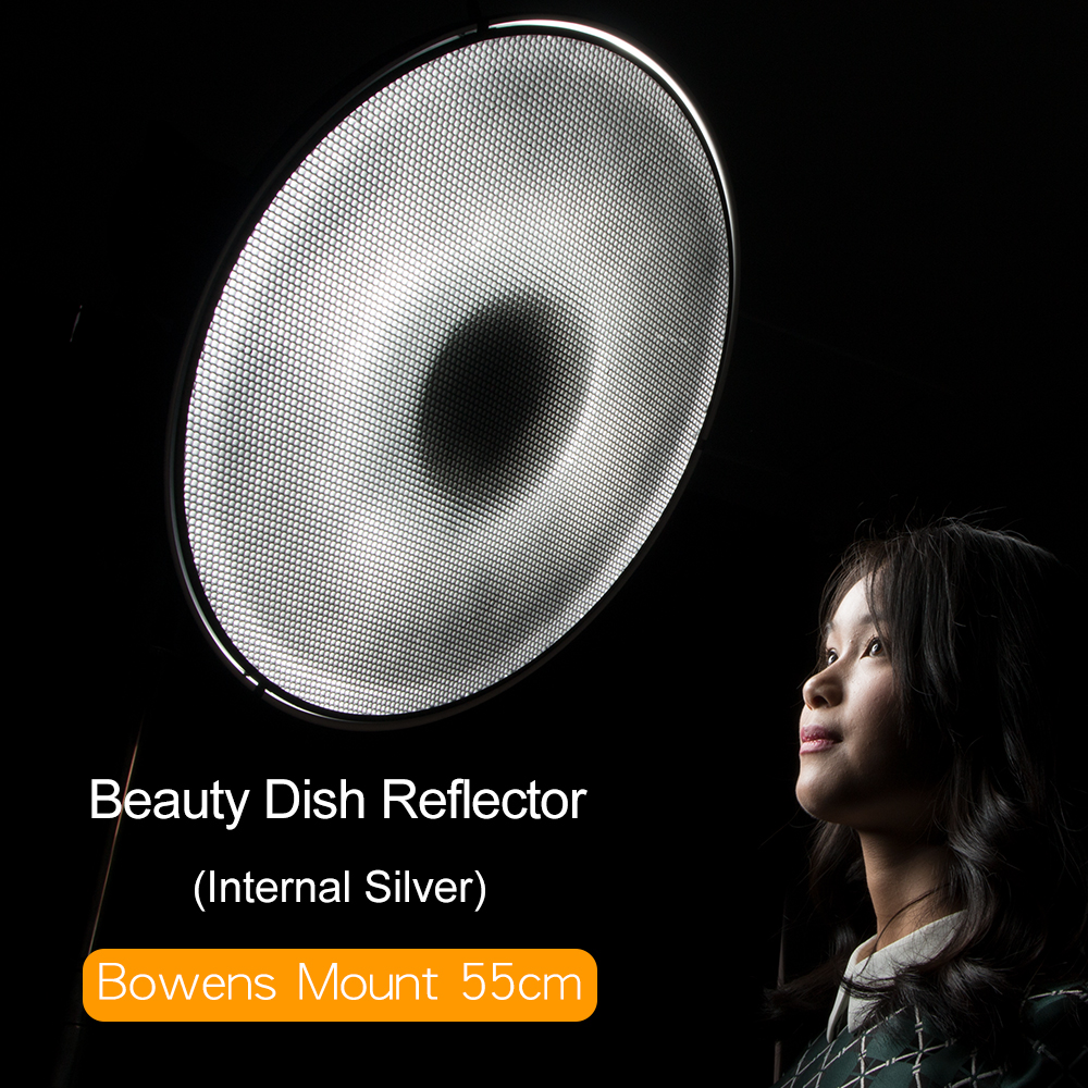 Beauty Dish QZ-55 SILVER