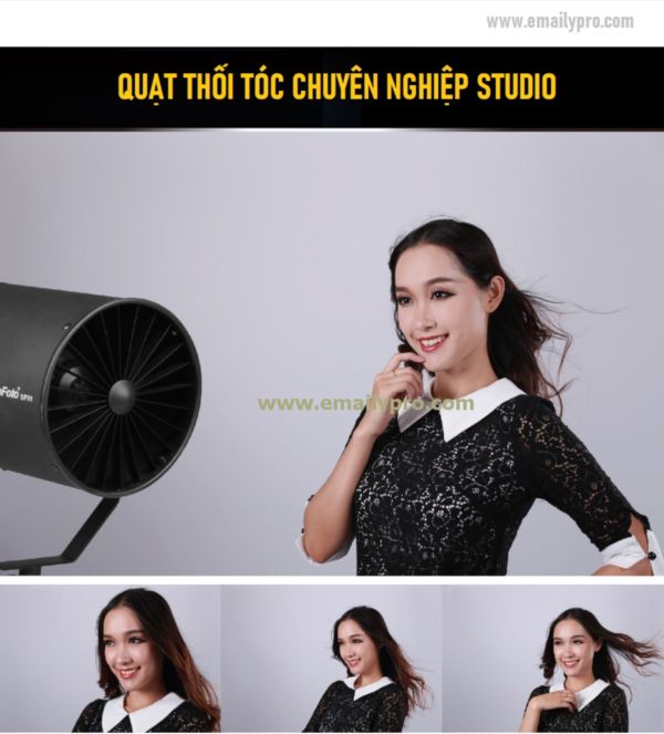 Quạt tóc Studio SF-01 NiceFoto