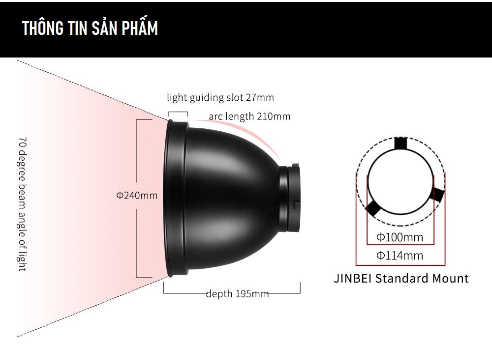  Reflector M9 Professional JINBEI