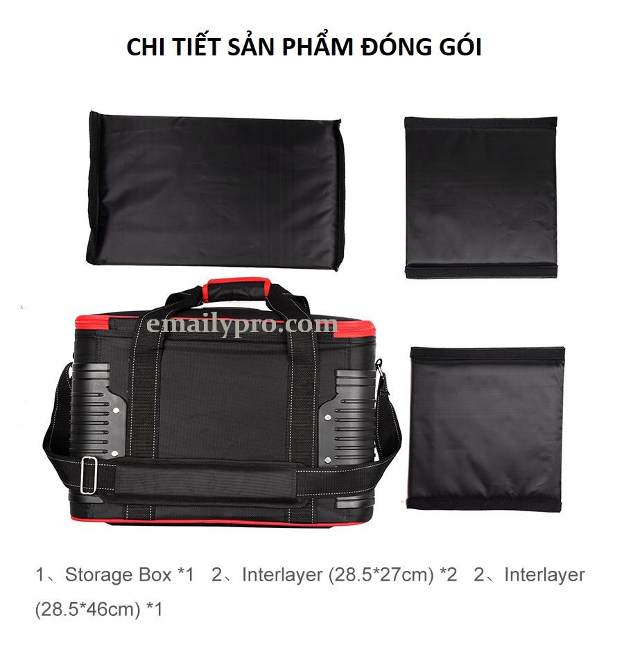 Túi máy ảnh chuyên nghiệp & Đèn studio FL-01