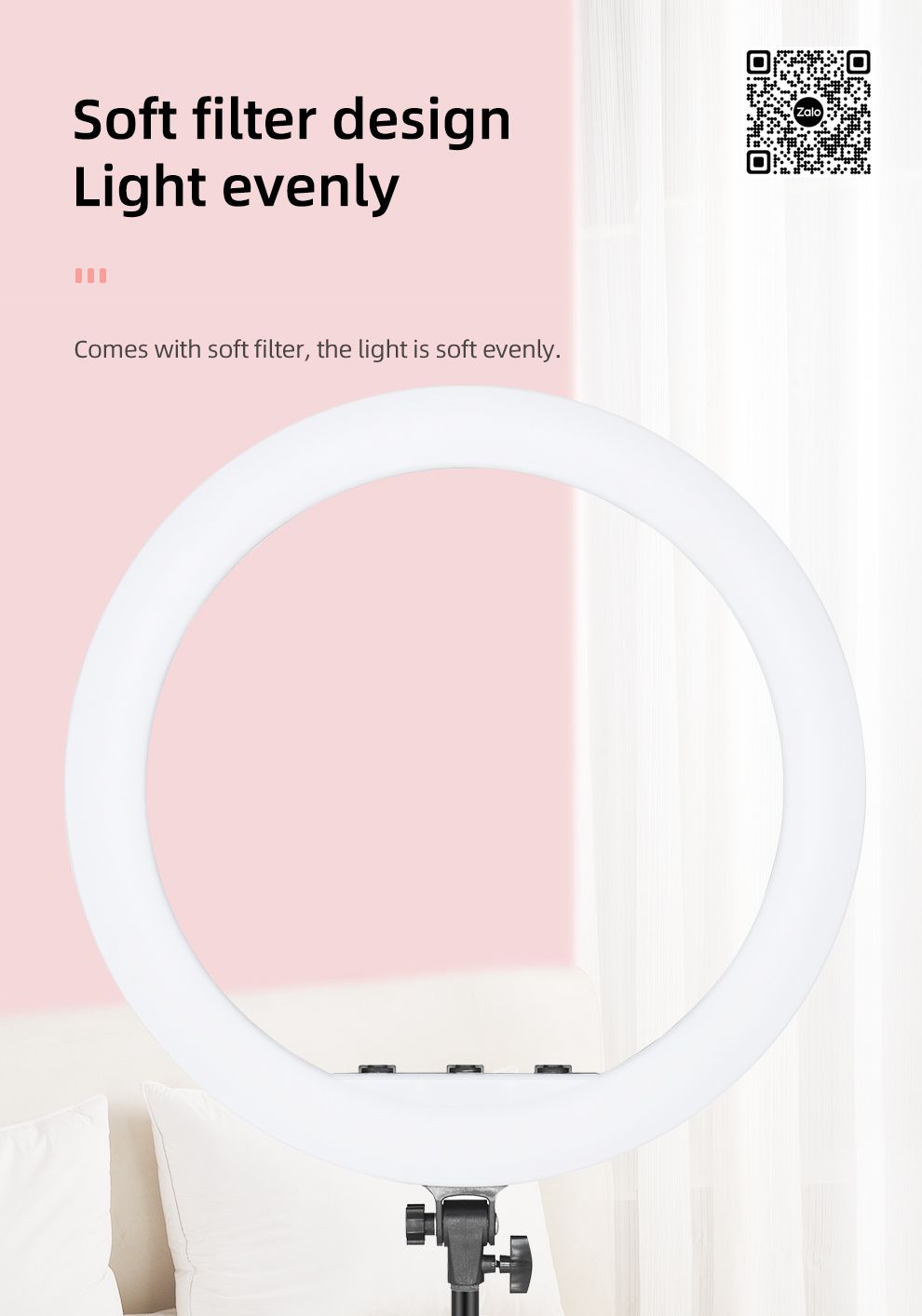 Đèn LED RING RL-18 AMBITFUL LIVESTREAM