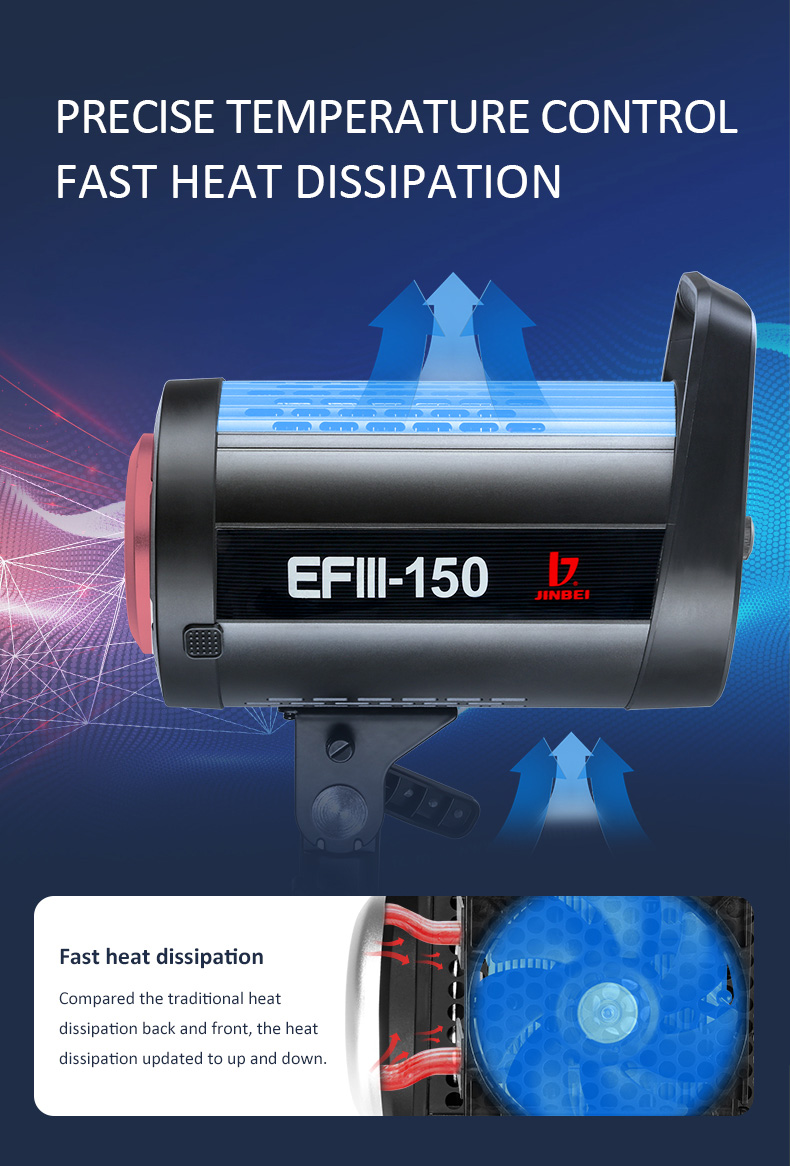 ĐÈN VIDEO LIGHT JINBEI LED EFIII-150