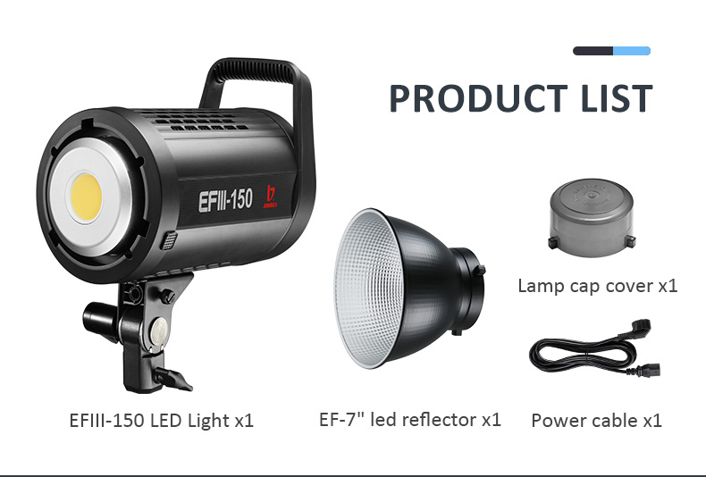 ĐÈN VIDEO LIGHT JINBEI LED EFIII-150