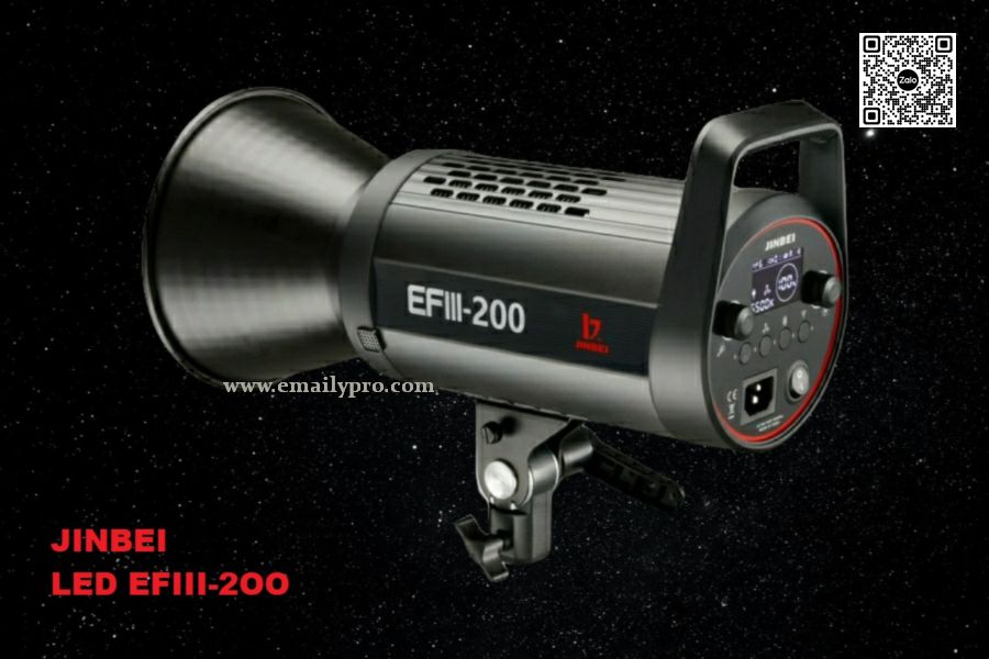 ĐÈN VIDEO LIGHT JINBEI LED EFIII-200