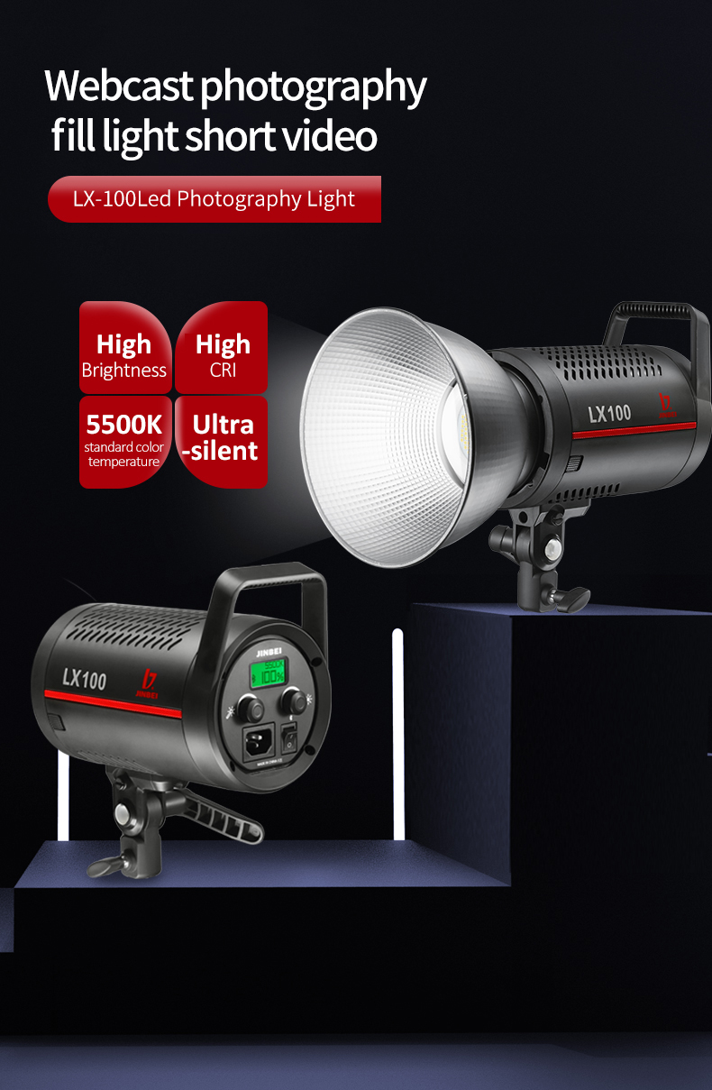 ĐÈN VIDEO LIGHT JINBEI LED LX-100