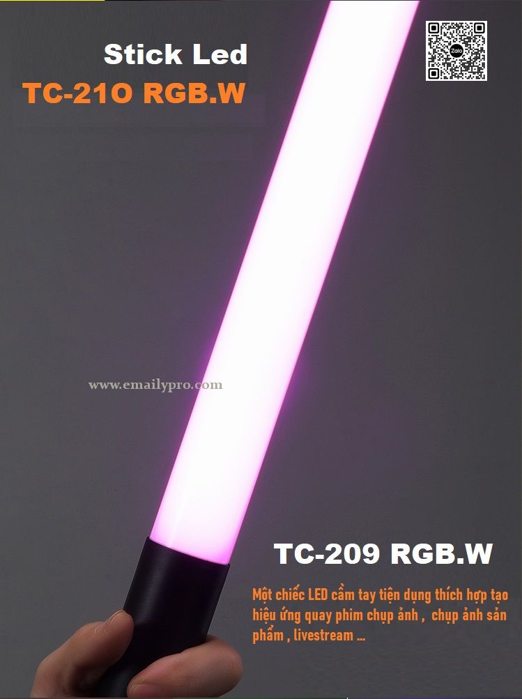 LED STICK NiceFoto TC-209 RGB.W