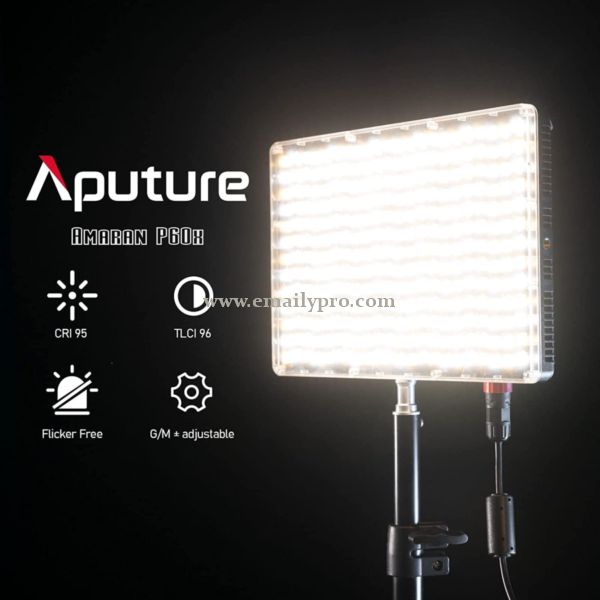 LED VIDEO LIGHT Amaran P60c Bi-Color 3200K - 6500K