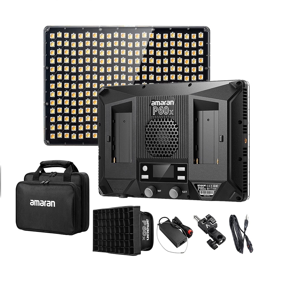 LED VIDEO LIGHT Amaran P60c Bi-Color 3200K - 6500K